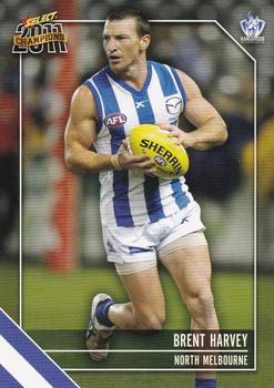2011 Select AFL Champions #114 Brent Harvey Front